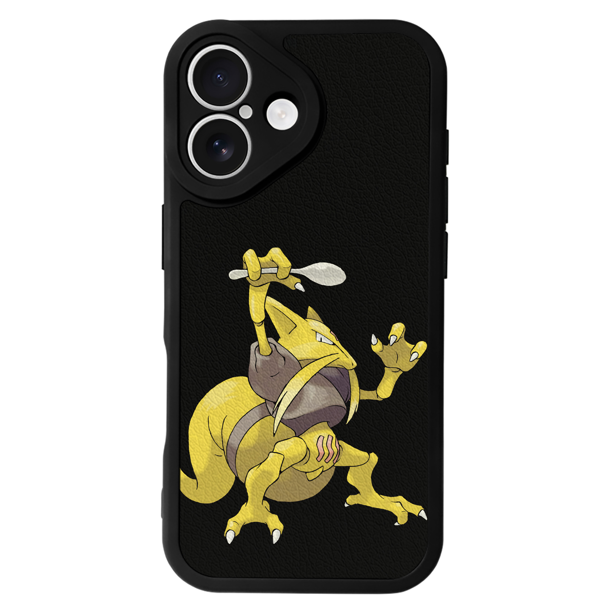 （画像用） ポケットモンスター Pokémon 【iPhone 16シリーズ対応】シリコンスマホケース（レザー調） 材質：シリコン